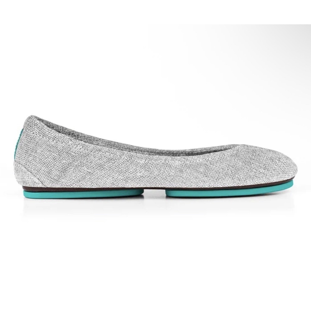 Tieks by Gavrieli Silver Lake Ballet Flats Gray Women's Size 8 Versatile Travel